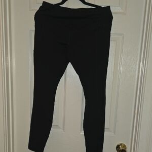Avia Jet‎ Black Performance Leggings